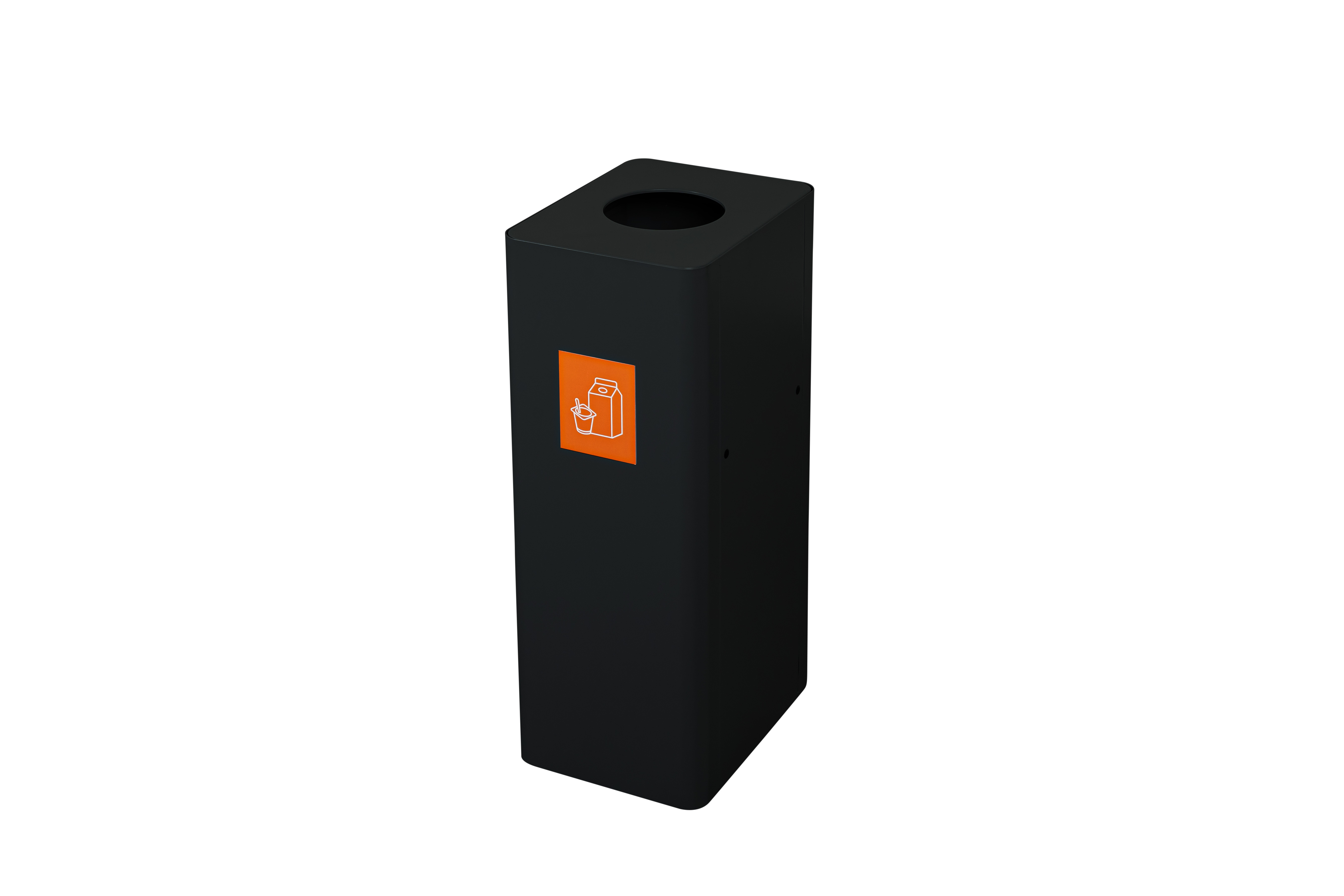 Afvalbak Ergofy 60 liter zwart