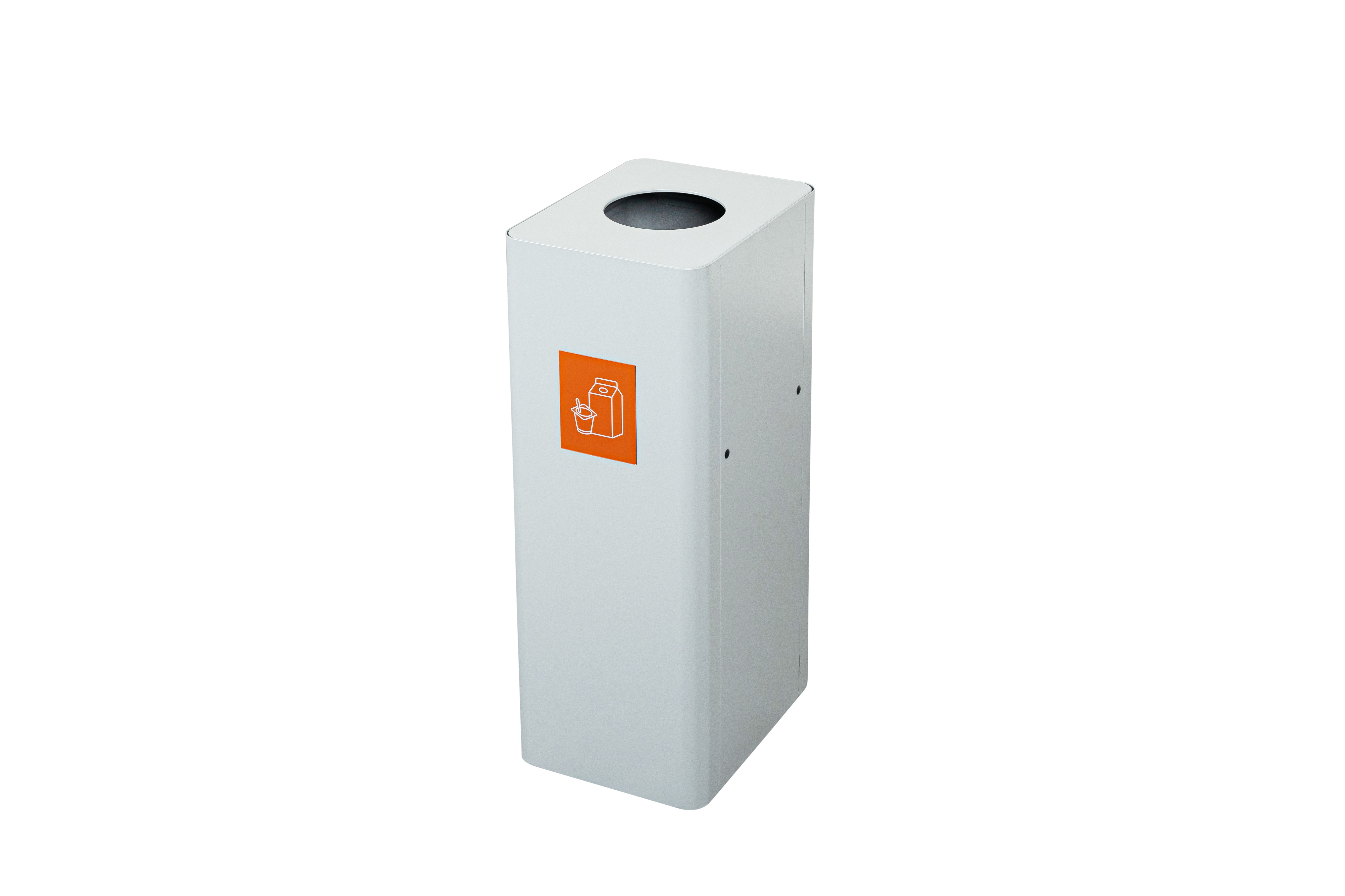 Afvalbak Ergofy 60 liter wit