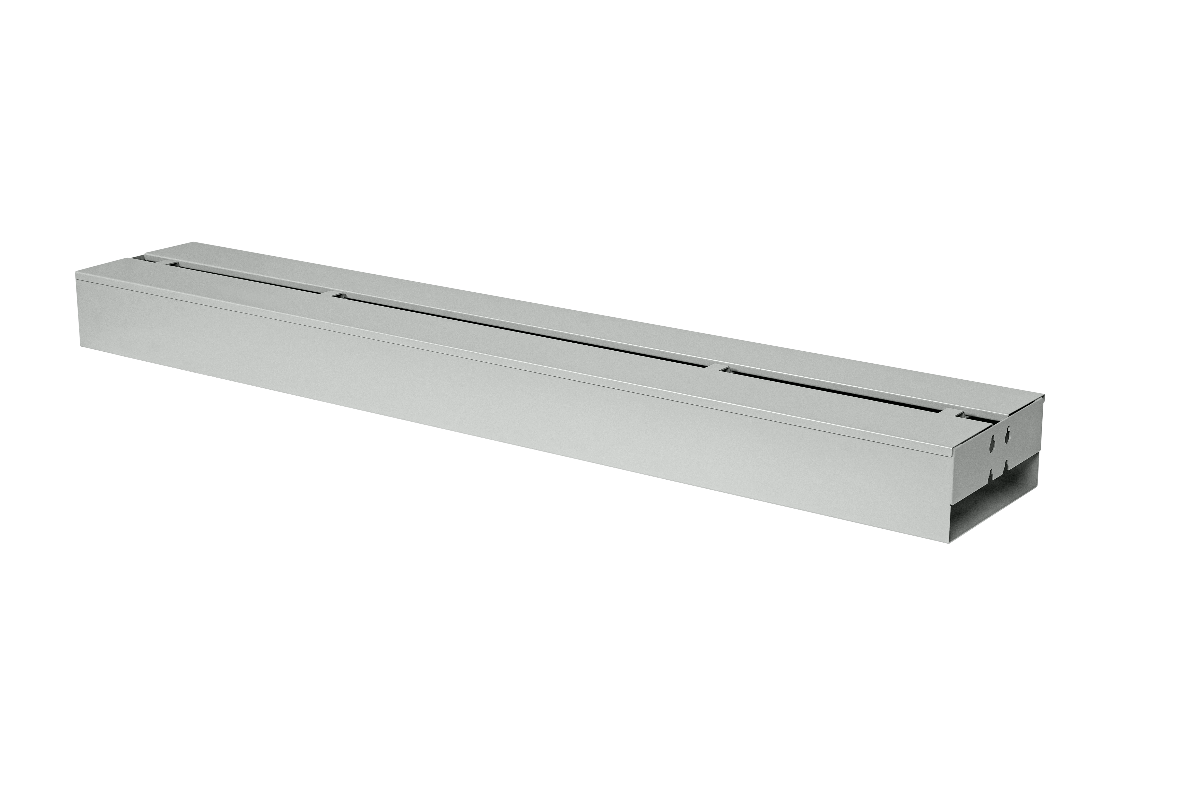 Kabelgoot Ergofy Duo frame 160cm zilver grijs