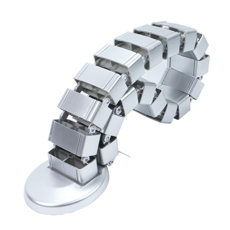 Kabelslang Ergofy 130cm zilver grijs