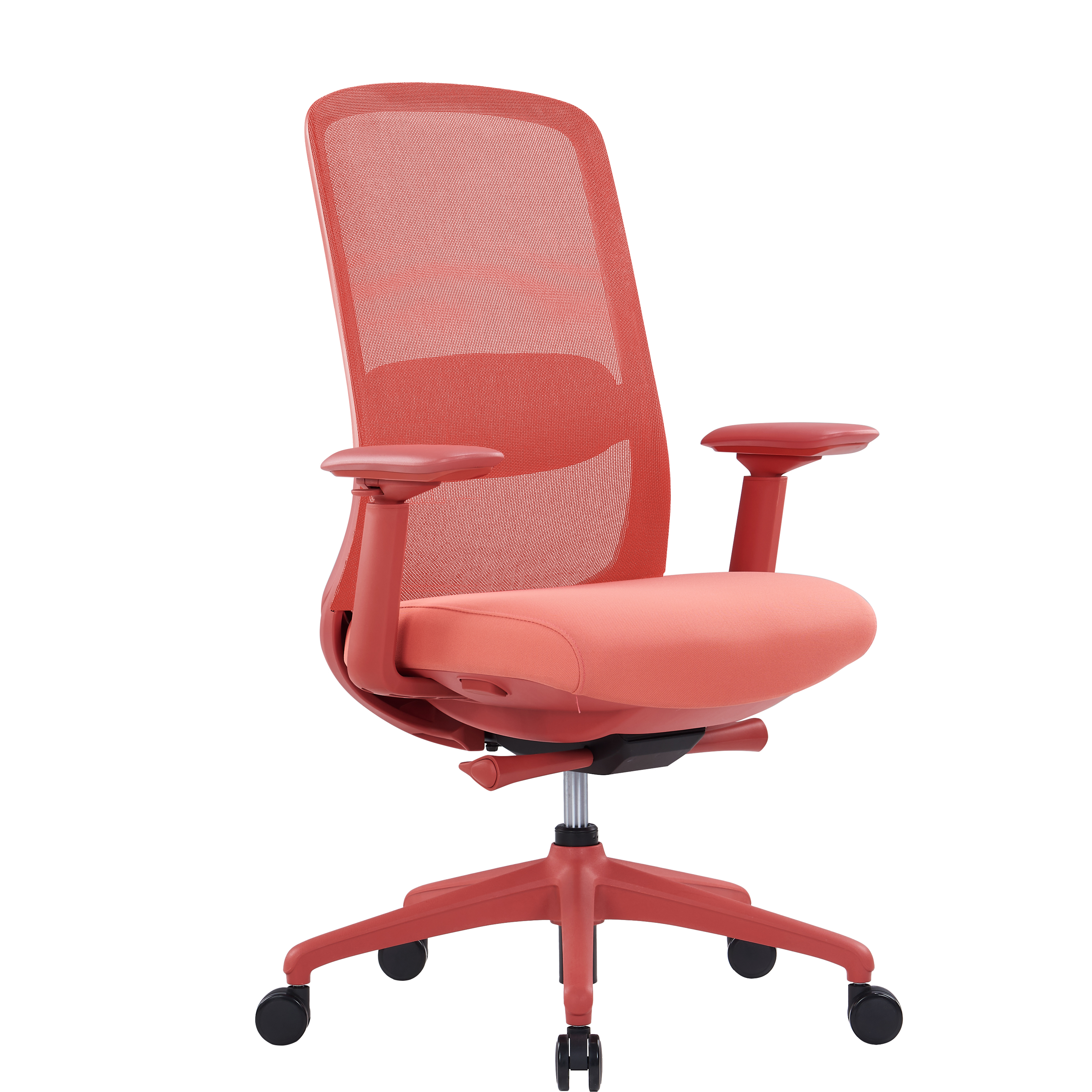 Bureaustoel Ergofy Comfort rood